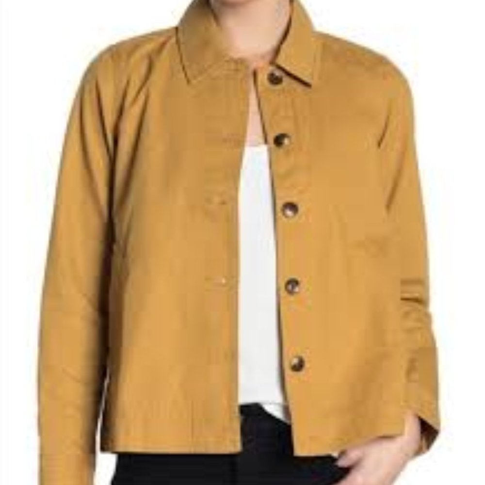 Madewell Northwood Utility Chore Jacket in Sahara Sand